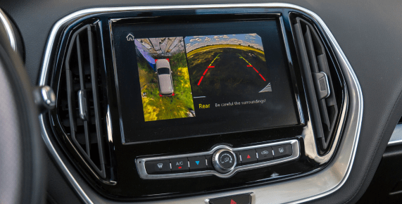 Jetour X70 - Visualización 360 grados en pantalla