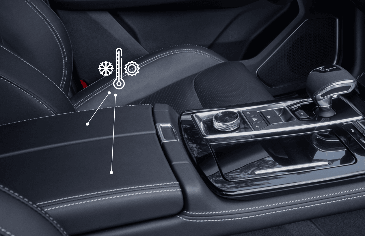 Jetour X70 Plus - Gaveta con control de temperatura