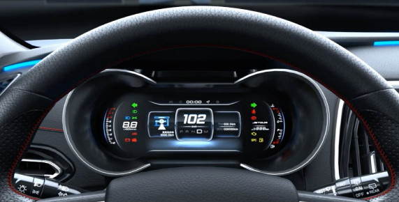 Jetour X70 - Panel de instrumentos LCD