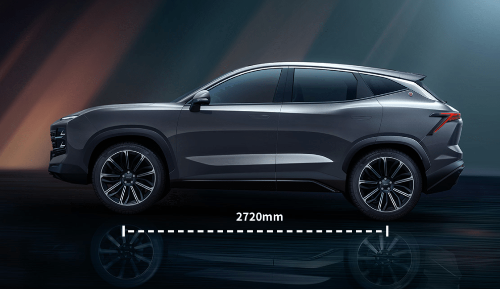 Distancia entre ejes - Jetour Dashing